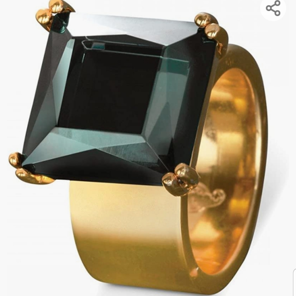 Rebel Lulu Waterford large jewel ring
